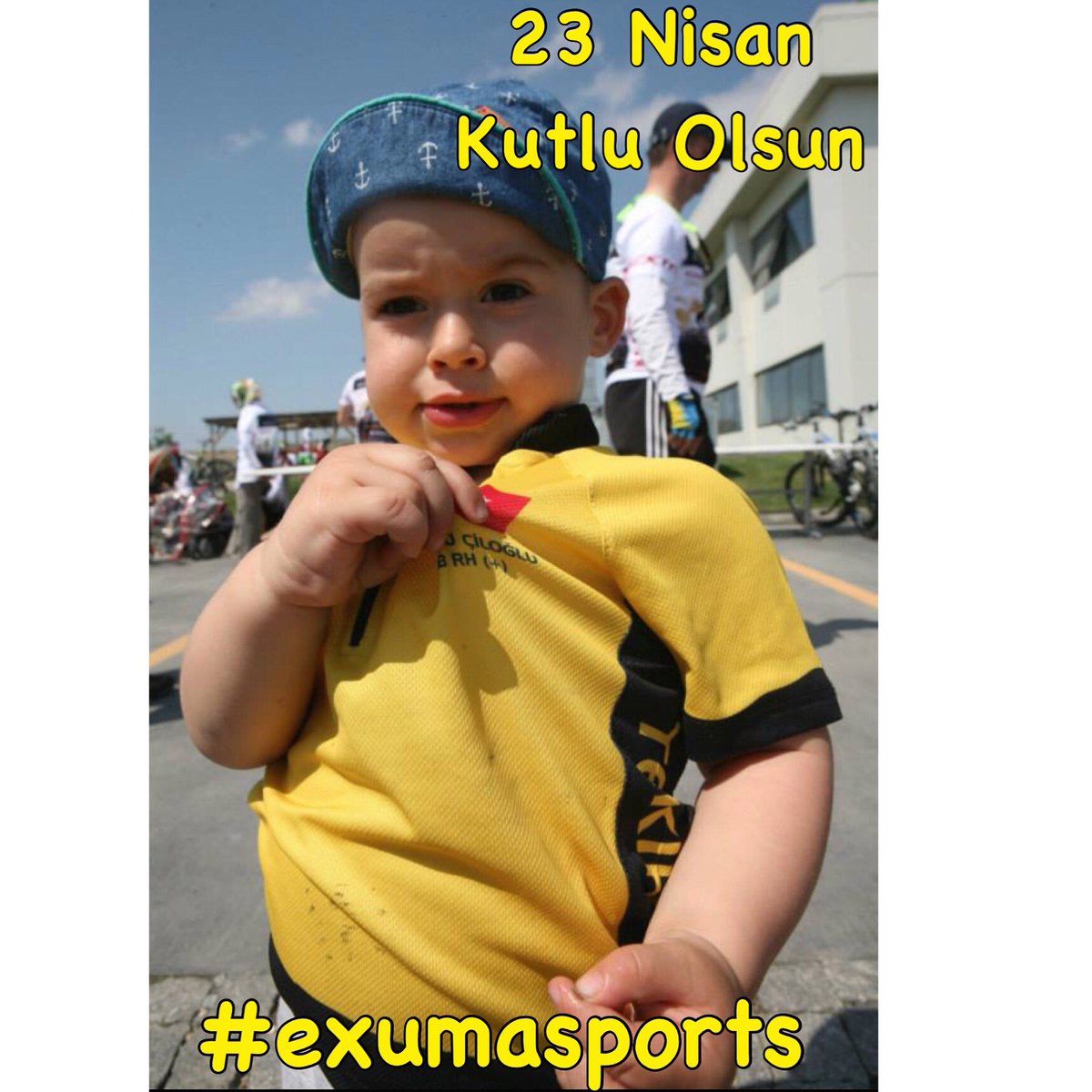 #23Nisan #kutluolsun Gelecek spor ile büyüyor.