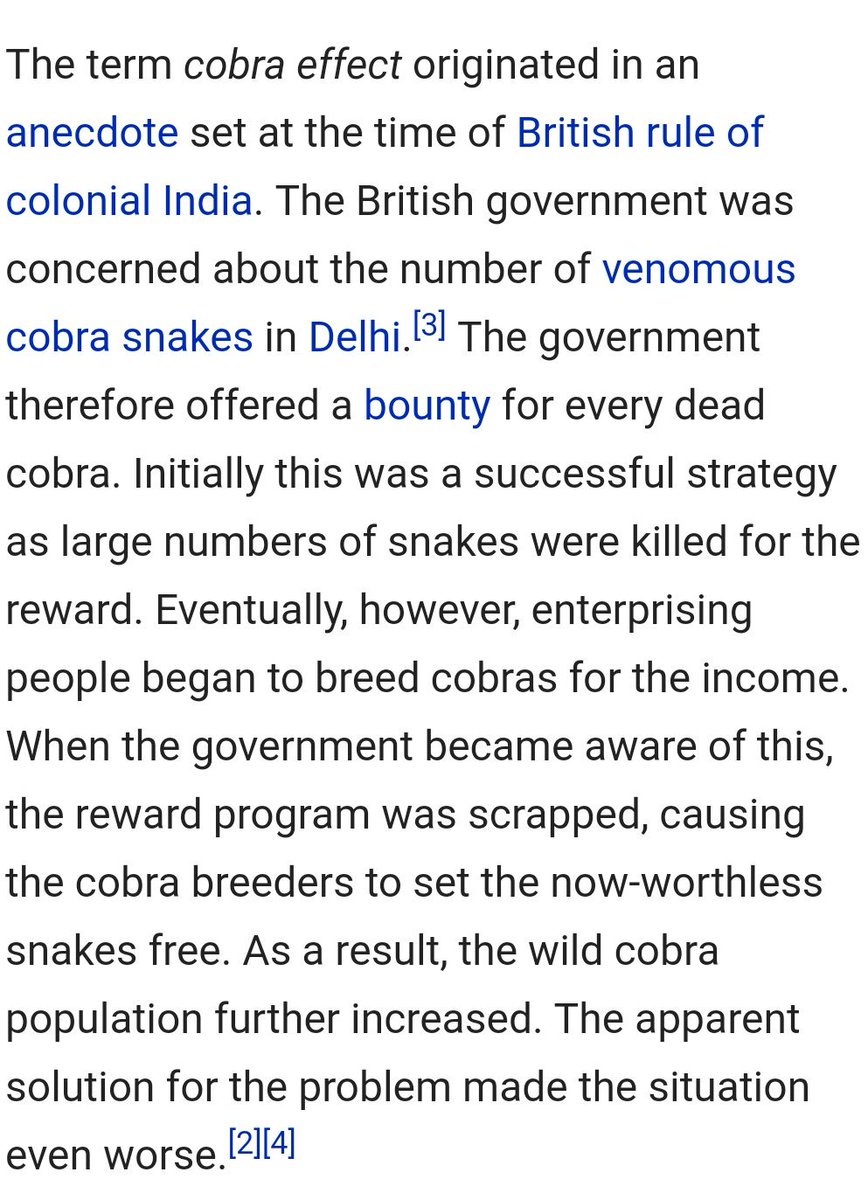 To be filed under: when colonization fails #CobraEffect #RatEffect
