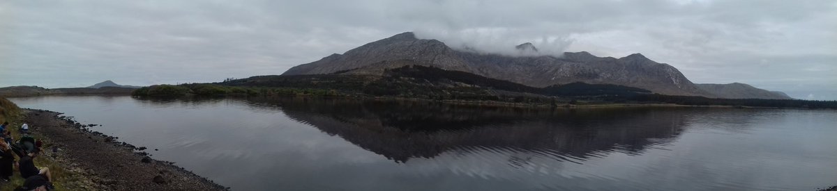 Beautiful view at the start of the @Connemarathon