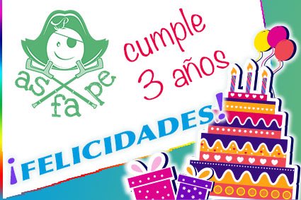 perthesasfape's tweet photo. FELICIDADES #ASFAPE. 3 años apoyando la enfermedad de Perthes asesorando a padres y colegios para conseguir el bienestar de los afectados https://t.co/9Y3YraIEga