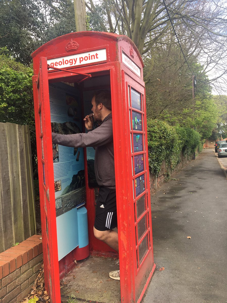 SouthfieldSci's tweet image. Mr G enjoying learning about the geology of the area #revisionweekend #everydayisaschoolday
