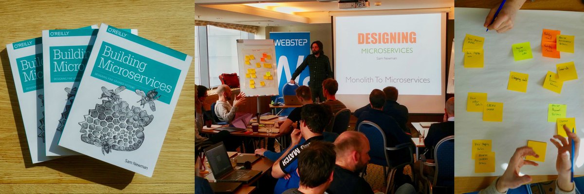 Ketili's tweet photo. @webstep.TRD spends this weekend with @samnewman learning about "Building Microservices". Excellent trainer! 

#Knowledgeispower #WBSTPTRD https://t.co/dM3AKApcNJ