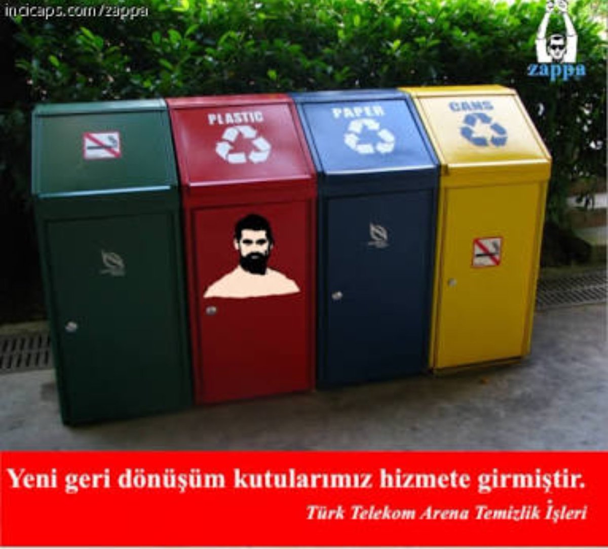 #fenerinmaçıvar 

çevreci arkadaşlara duyurulur 
😂