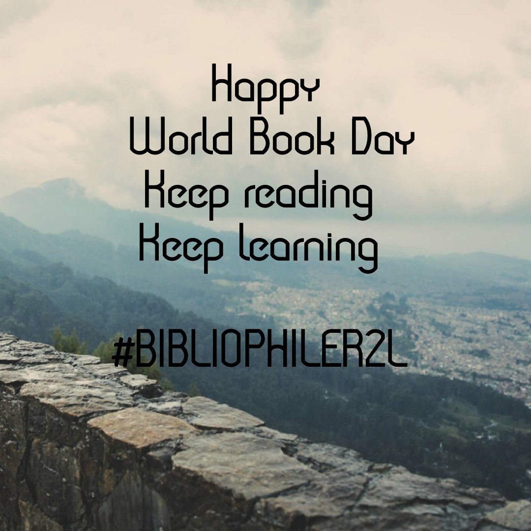 BibliophileR2L's tweet image. #WorldBookDay2017 #learningfrombooks #WorldBookDay