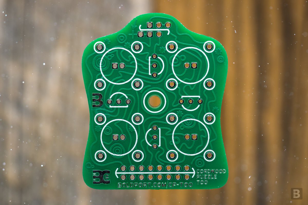 Cordwood Puzzle Too, #BoldportClub Project #13!