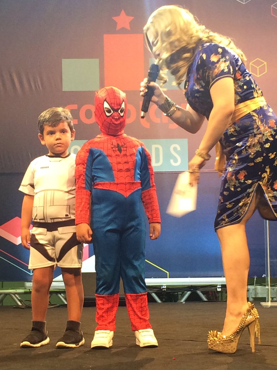 GameCodexBrasil's tweet image. Como não amar?! Desfile cosplay Infantil! #GGRF #GGRF2017 #CosplayGGRF