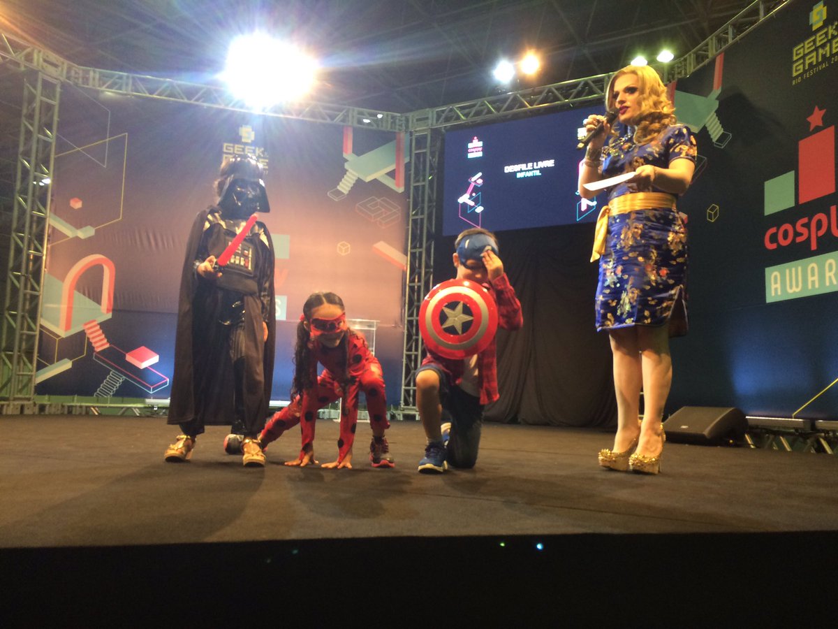 GameCodexBrasil's tweet image. Como não amar?! Desfile cosplay Infantil! #GGRF #GGRF2017 #CosplayGGRF