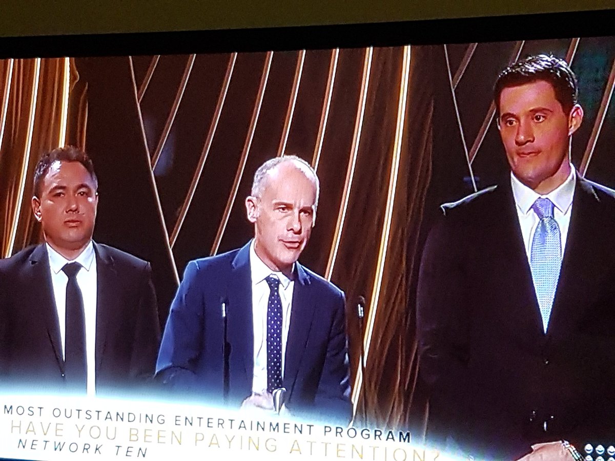fair_dinkums's tweet photo. #TVWEEKLogies 'Best Entertainment Program AND Most Outstanding Entertainment Program' - talk about an industry that loves itself. #wankathon https://t.co/7Zd1aEhY3s