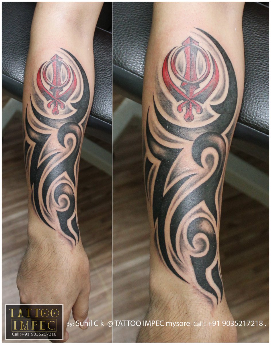 Khanda Tattoo Design by AngelTattooStudio on DeviantArt