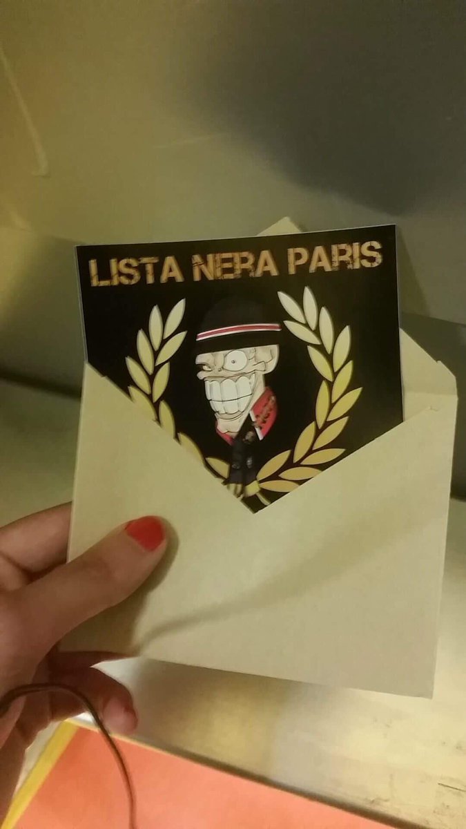 Lista Nera Paris tweet media