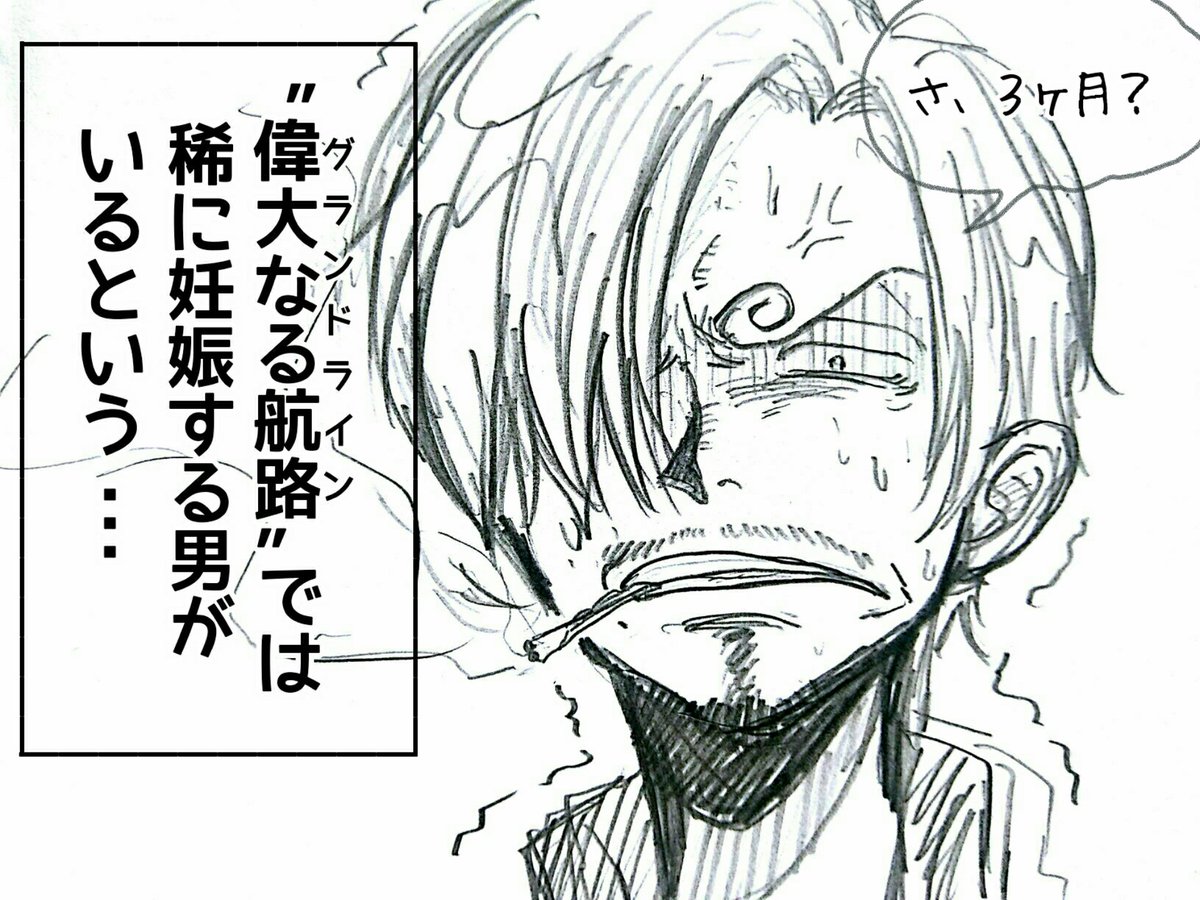 やっ ｶﾞﾔ民 ルフィが気持ち悪いとか言うから急いで医者に見せたら というサンジ攻めにも T Co C0416zesy3 Twitter