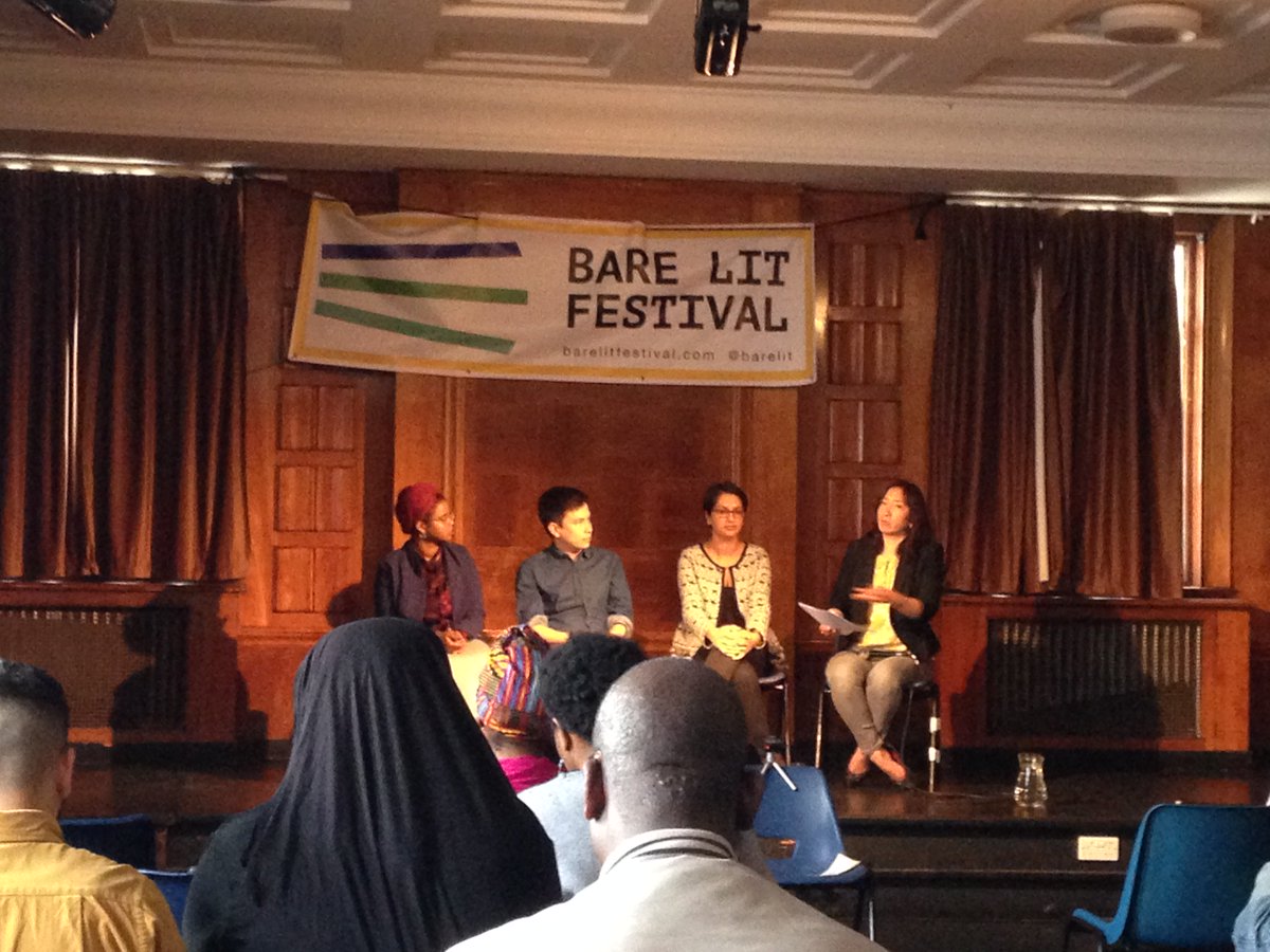 RimaSaini3105's tweet photo. Critical science writing - fantastic panel on the role of experts @BareLit #Barelit17 #barelit2017 w/ @AngelaDSaini Sam Wong & Momtaza Mehri https://t.co/1Z981rXn1X