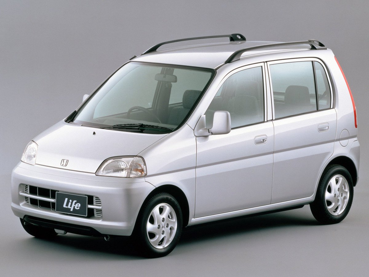 Honda History M J V Twitter 17 Honda th Anniversary Cars ライフ 2代目 1997年4月27日 日常の使い勝手を追求した優れたパッケージング 操縦安定性と乗り心地を両立した高い走行性能 個性的でスタイリッシュなデザインを実現した新型の軽自動車