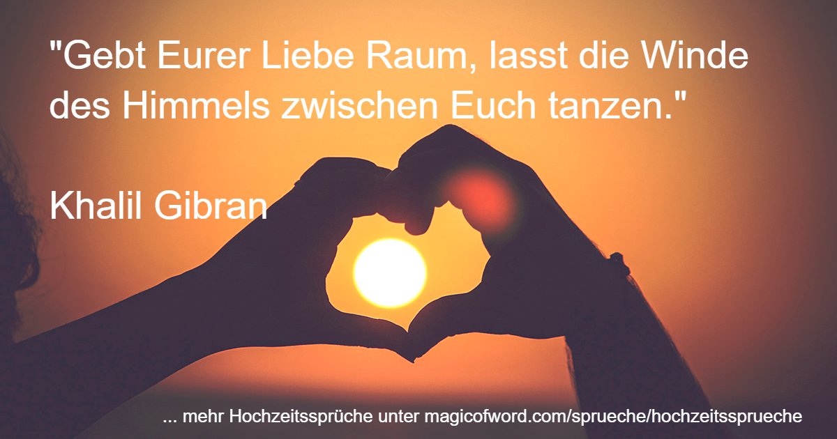 Hochzeitsspruche