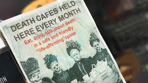 'Dying to Talk'. Thousands of #DeathCafé s have popped up in countries across the globe <a href="/bbcworldservice/">BBC World Service</a> bbc.co.uk/programmes/p05… <a href="/DeathCafe/">Death Cafe</a>