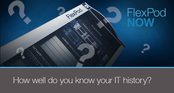NetAppID's tweet photo. Sambil mengisi libur, ikuti kuis #FlexPodNOW untuk mengetahui seberapa jauh Anda mengetahui sejarah #IT https://t.co/s6BfxMtpYx https://t.co/431raXDaEf