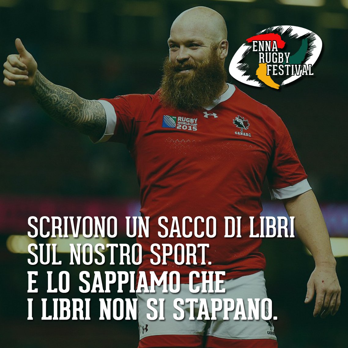 EnnaRugbyFest's tweet photo. PRENDERE NOTA: i libri si sfogliano.
#GiornataMondialeDelLibro #RugbyLove
#ERF2017 #RugbyAdAltaQuota

https://t.co/UIX2ABEGFA https://t.co/MHX7lcAX9L