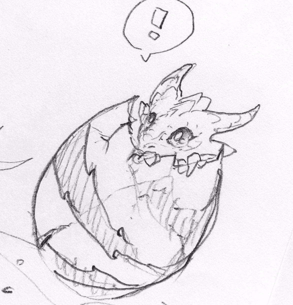 描き始める位置を完全に間違えた感 今夏はphotoshop用にドラゴンの鱗ブ 𝙋𝘼𝙍𝙐 の漫画