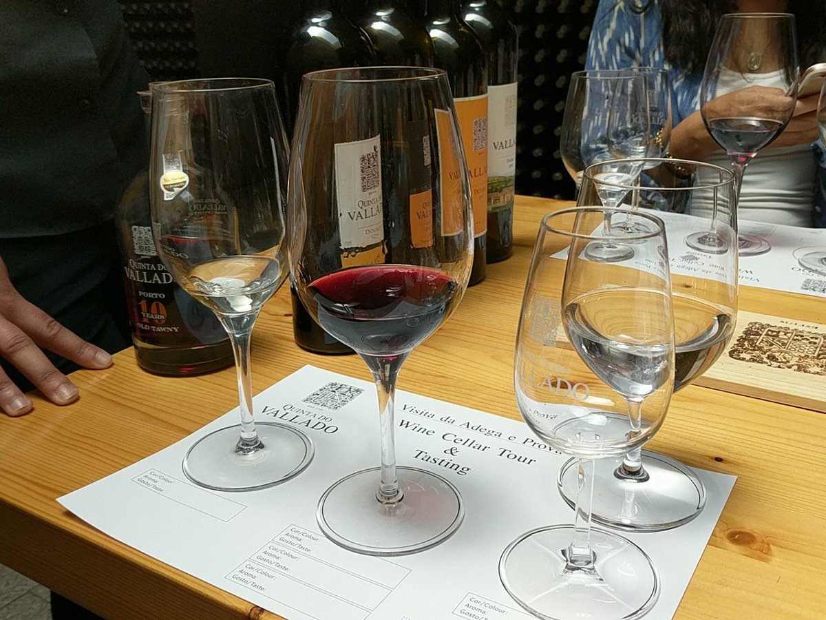 #winetasting at <a href="/QuintaDoVallado/">Quinta do Vallado</a> 😏
