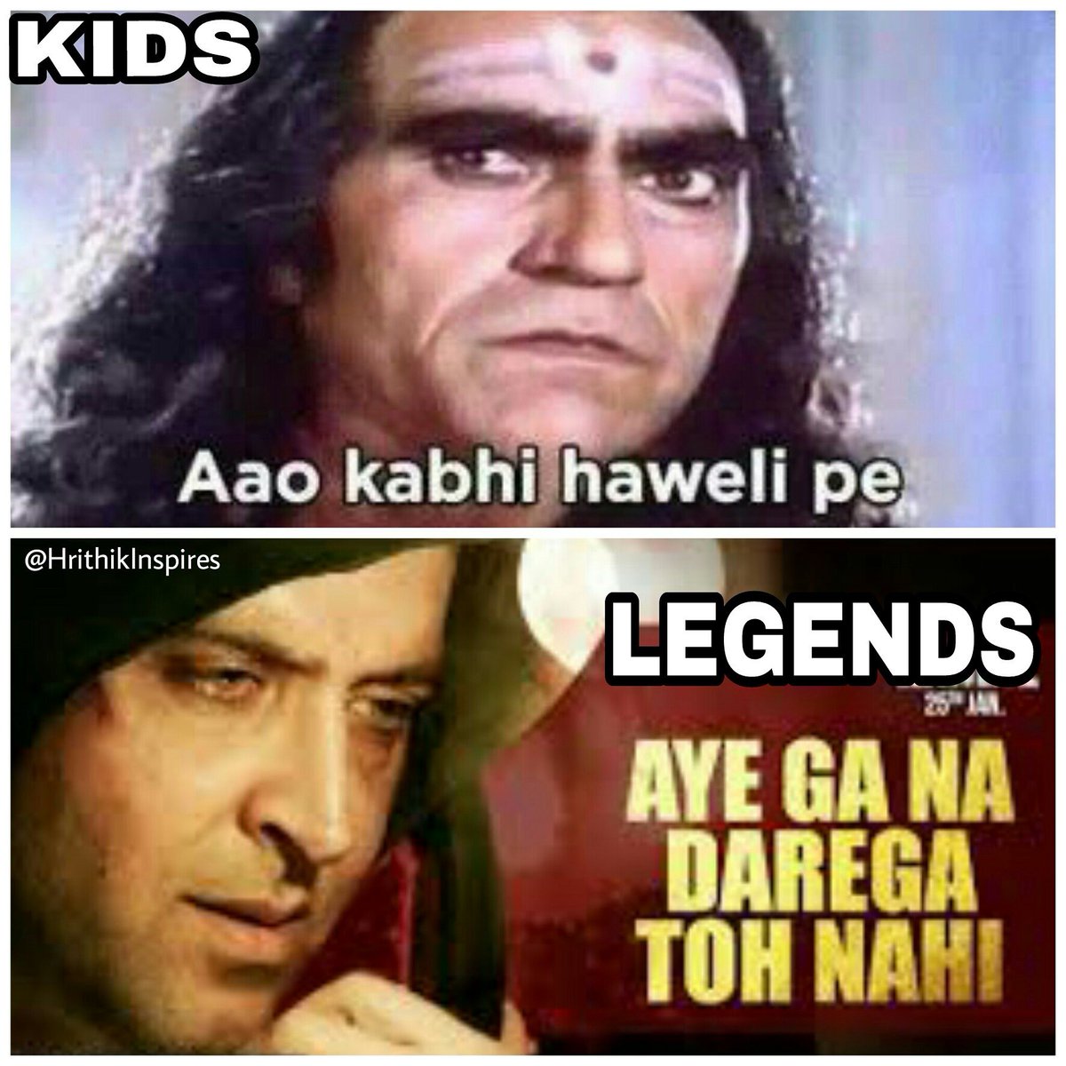 Téléchargement gratuit Images Hrithik Inspires On Twitter Kids Aao Kabhi Haweli Pe Legends actualisé par