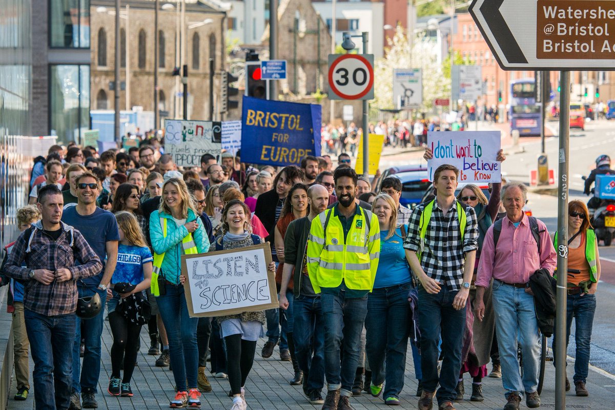 Bristol Sci March tweet media