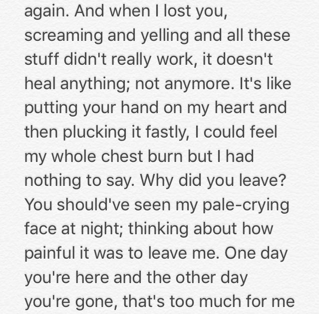 Rassouxl's tweet photo. Without a goodbye. https://t.co/Ox2P1XEmT2