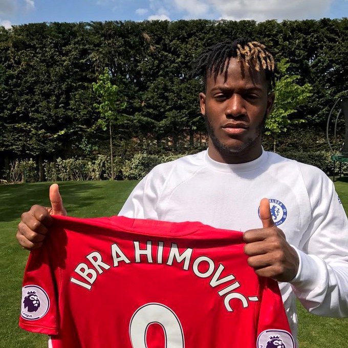 Après son message de soutien à Zlatan, Batshuayi se fait troller sur twitter
