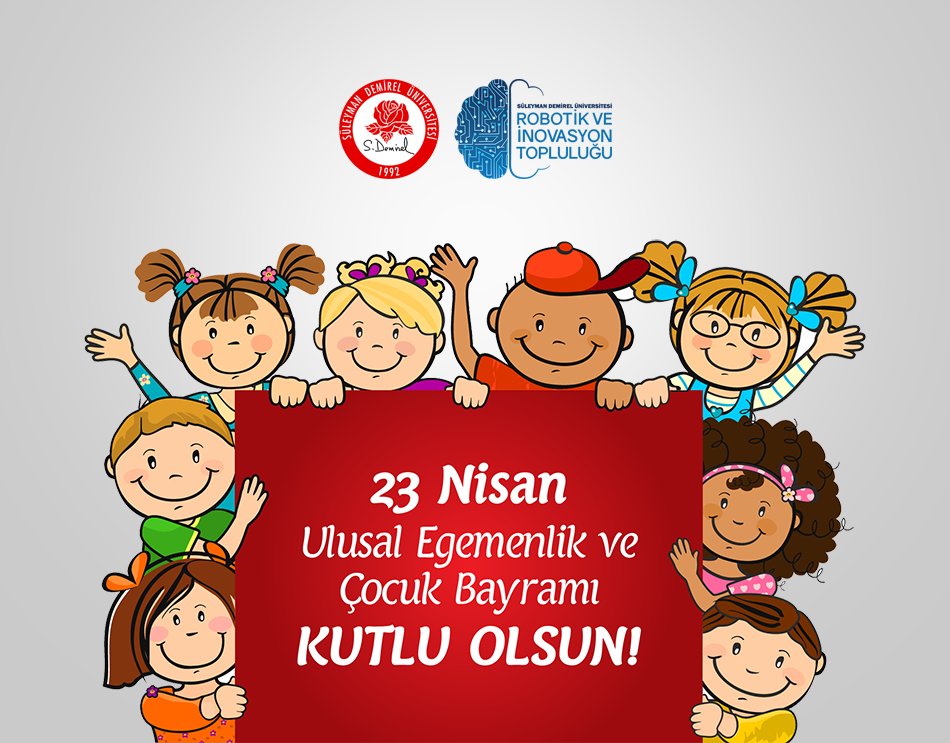 Bugünün küçükleri, yarının büyükleridir.
23 Nisan Ulusal Egemenlik ve Çocuk Bayramı kutlu olsun!