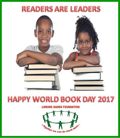 LinkingHandsFDN's tweet photo. Celebrating 👏🏾#authors,👏🏾#illustrators, 👍🏾#books &amp; 👍🏾#reading  #Readers are #Leaders #WorldBookDay #WorldBookDay2017 https://t.co/0w8PECoRTE