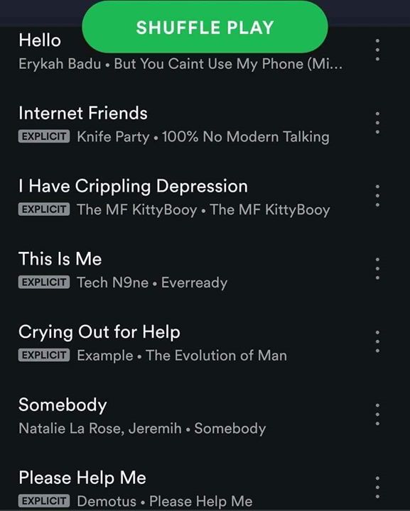 HowItalian's tweet image. When Spotify becomes too real ift.tt/2nRDvxK