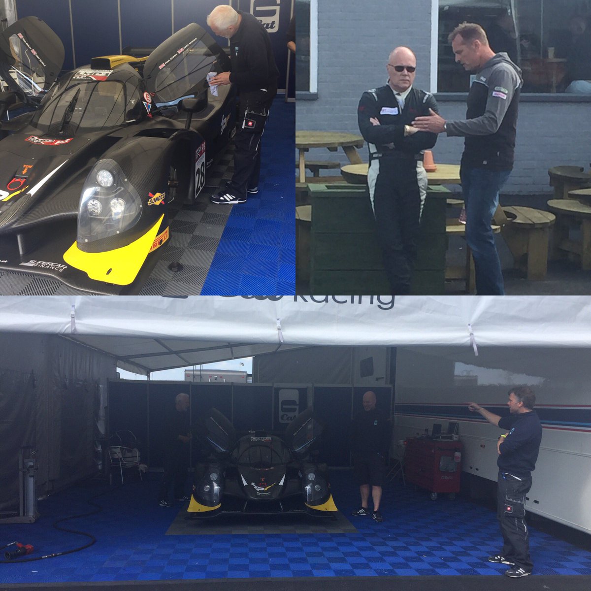 HPR_paulbailey's tweet photo. Final preparations before the race @HPR_paulbailey @LMP3cup @GcatRacing https://t.co/OEBITKxopT