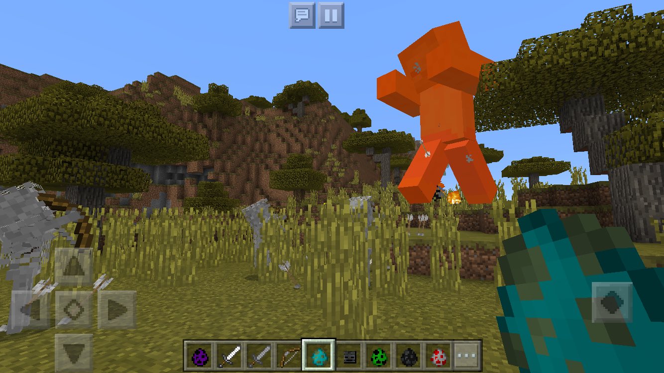 せんず マイクラvita Pe Modを使ってスケルトンを仲間に 弓を与えると仲間になってくれます 1度仲間にすればどんな戦場でもお供してくれる頼れる後方支援部隊 敵キャラに守られるとは ๑ W ๑ せんず マイクラvita Pe Modを使ってスケルトンを仲間に 弓を与えると仲間になってくれます 1度仲間にすればどんな戦場でもお供してくれる頼れる後方支援部隊 敵キャラに守られるとは ๑ W ๑