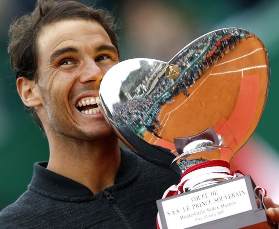 Tennis: Rafael Nadal conquista la Decima a Montecarlo