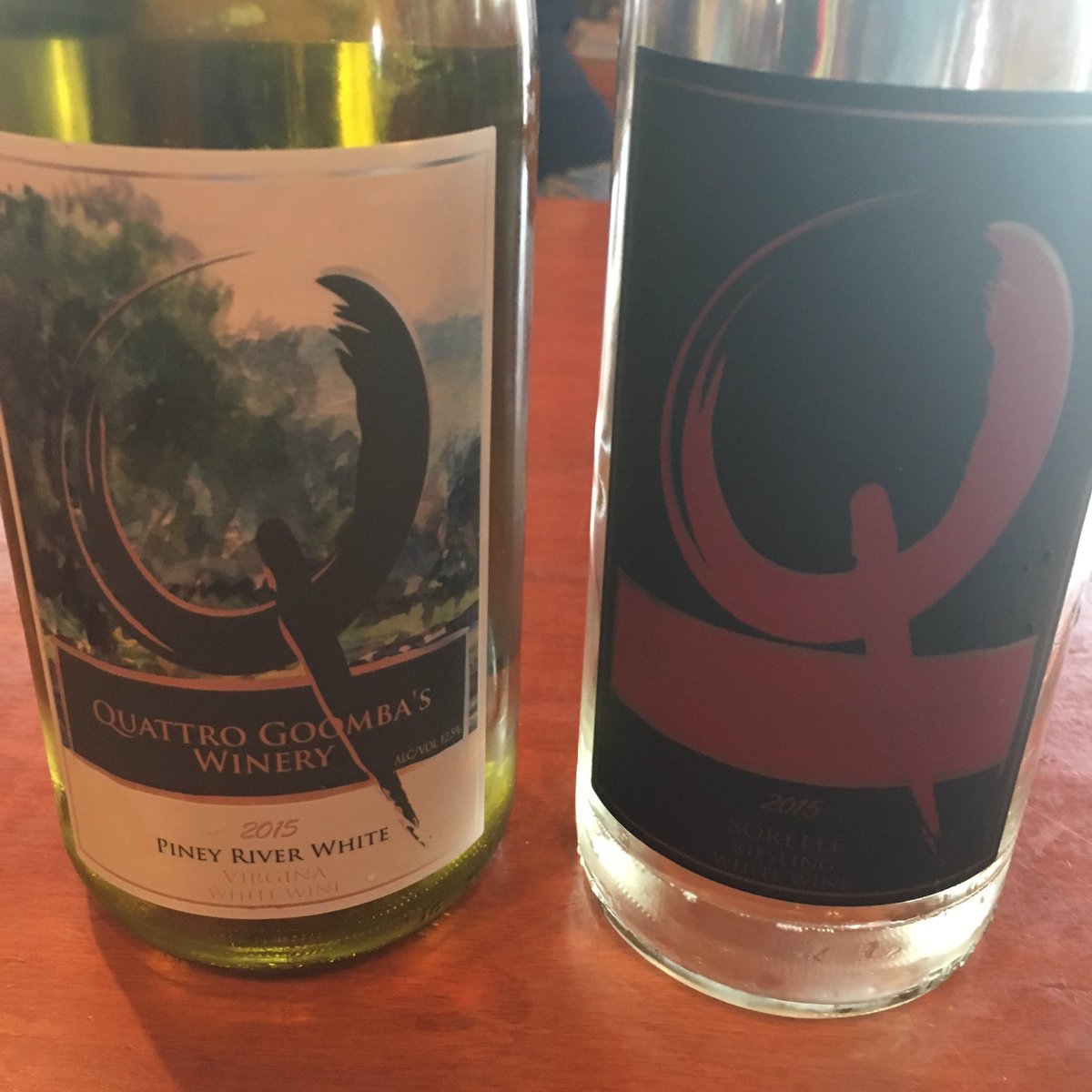 Elizabeth R. Bain (@trainwithbain) on Twitter photo Wine, beer, and pizza--all made on site. Also, food truck. <a href="/QuattroGoombas/">QG Winery/Brewery</a> in #virginia. Get yourself here. #foodie #wine #runner Wine, beer, and pizza--all made on site. Also, food truck. <a href="/QuattroGoombas/">QG Winery/Brewery</a> in #virginia. Get yourself here. #foodie #wine #runner