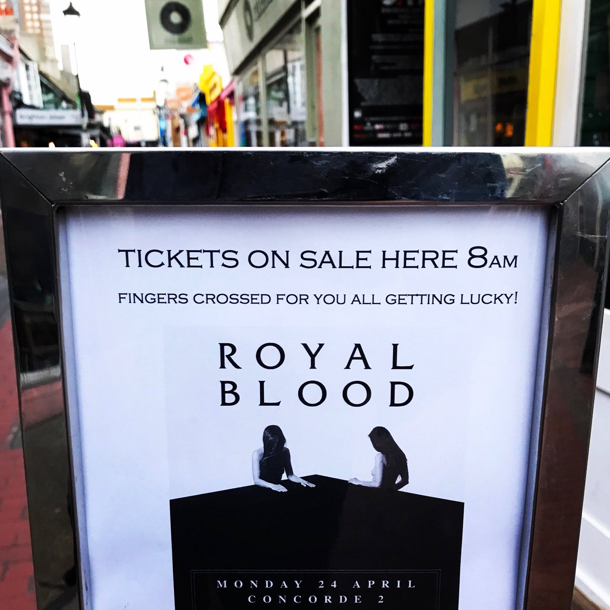 royalblooduk's tweet photo. Tomorrow, 8am - Resident Brighton https://t.co/KclP4aqlbg