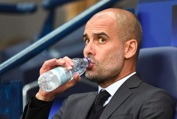 Sporf's tweet photo. Manchester City:

✅ Out of the EFL Cup
✅ Out of the Champions League
✅ Out of the Title Race
✅ Out of the FA Cup

Pep Guardiola Revolution 🤔 https://t.co/8x1jcWk6tN
