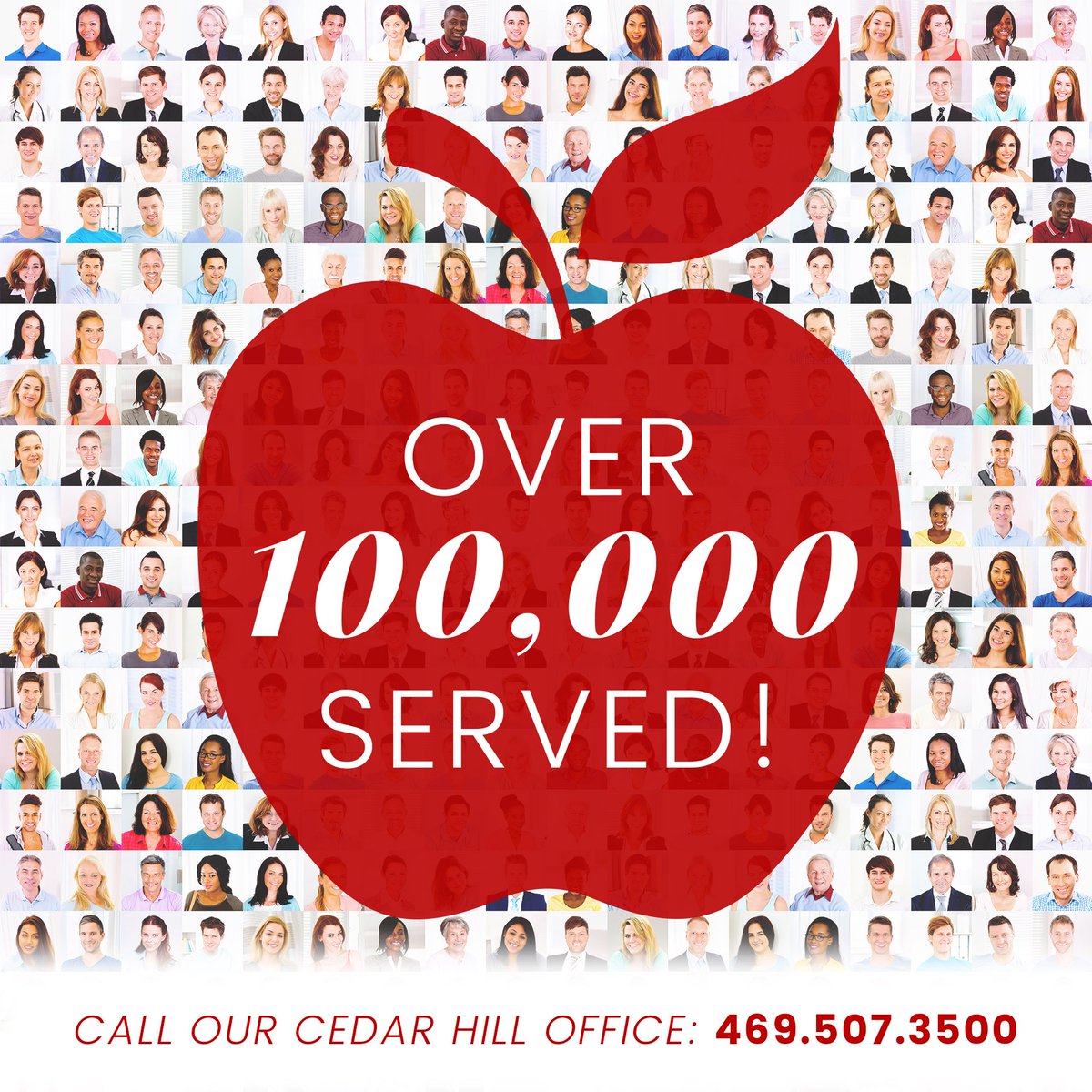 #DidYouKnow that we've put over 100,000 people in braces? That's over 3.2 million teeth served!