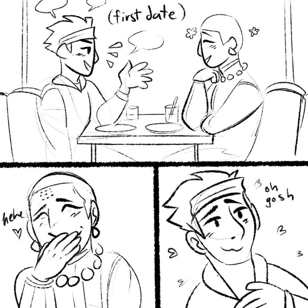 i'm out of energy so this is really lazy but. When you're trying to be a honest & better date and man now but the older bro knows ur record 