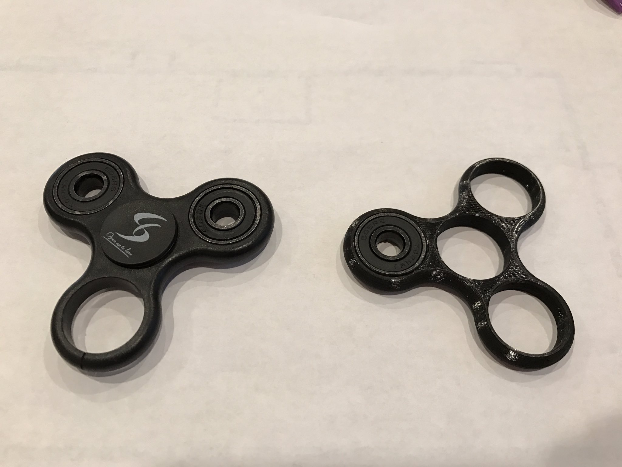 Samantha Morra on Twitter: "My students love fidget spinners &amp; #3Dprinting 1 printed a new frame for one &amp; 1 designed one all on her own. #edchat #STEM /