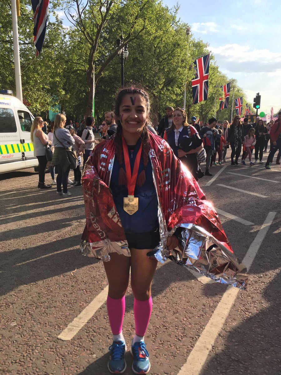 Signing off from #LondonMarathon. Thank you to every runner, volunteer and supporter who joined our fight for #younglivesvscancer ✌️👌👏