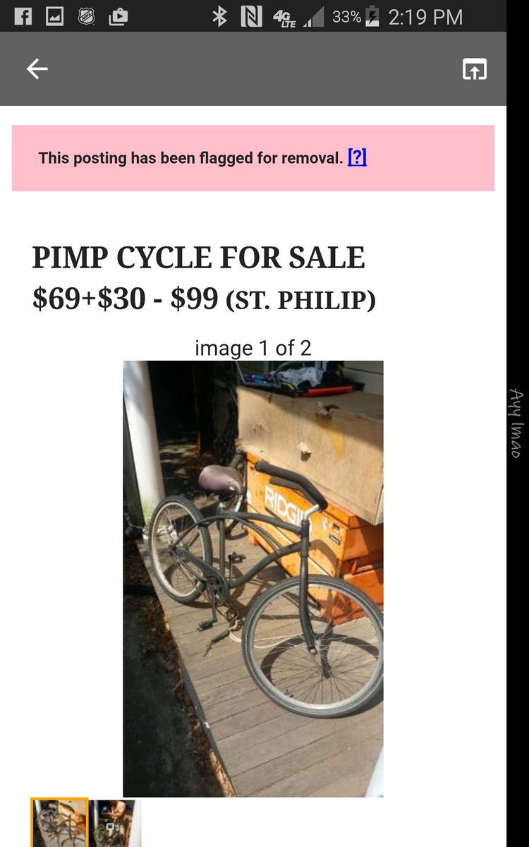ZakPalermo's tweet photo. Craigslist wasn't feelin my post https://t.co/uW9M8vqqa2