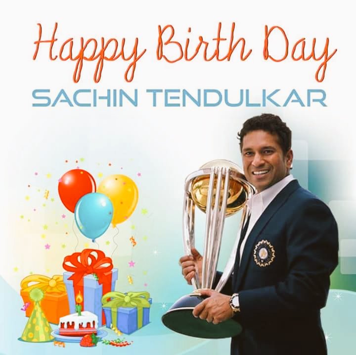 Happy BIRTHDAY 
SACHIN SIR
Happy Birthday God SACHIN TENDULKAR.   