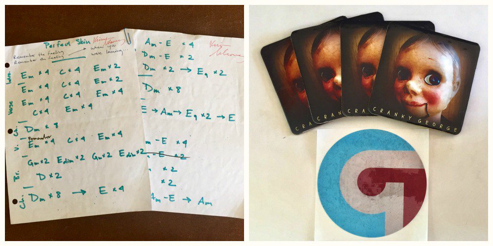 Facebook giveaway tomorrow:  signed chord chart + other goodies! #crankymondays