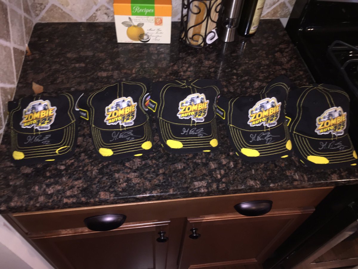 5 wins in the books = 5 days of giveaways! One winner will be selected each day this week! Rt for a chance at a signed VL hat from Bristol!