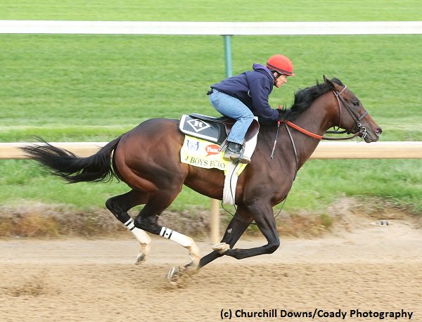TwinSpires's tweet image. #JBoysEcho breezes 5f @ChurchillDowns; #FastAndAccurate, #RoyalMo work for @KentuckyDerby
brisnet.com/content/2017/0…