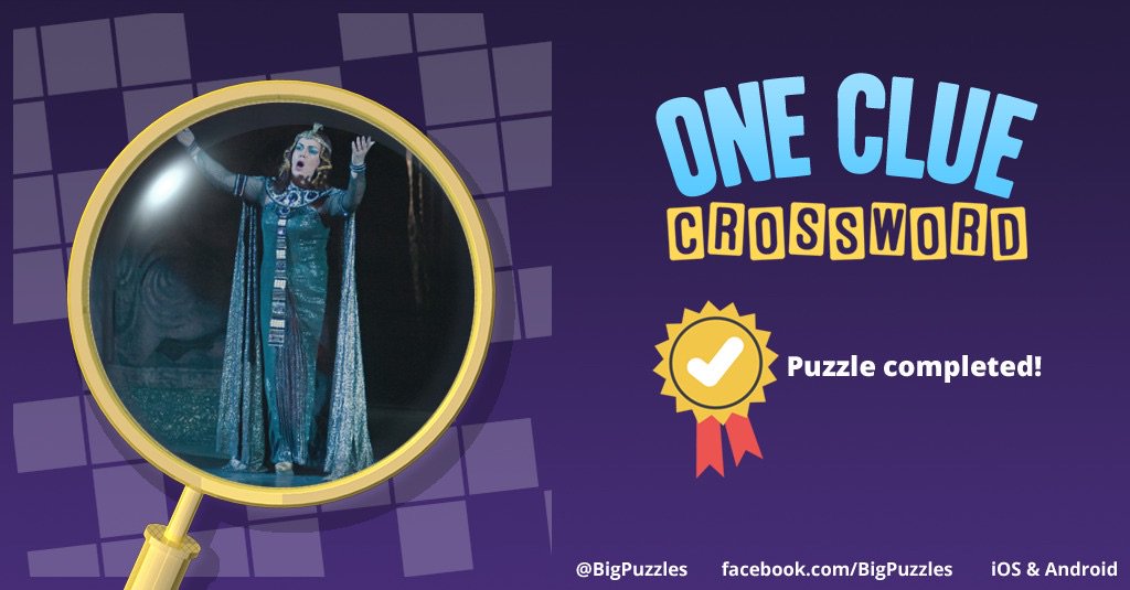 I completed a puzzle in One Clue Crossword. Play now for free!
onecluecrossword.com #OneClueCrossword