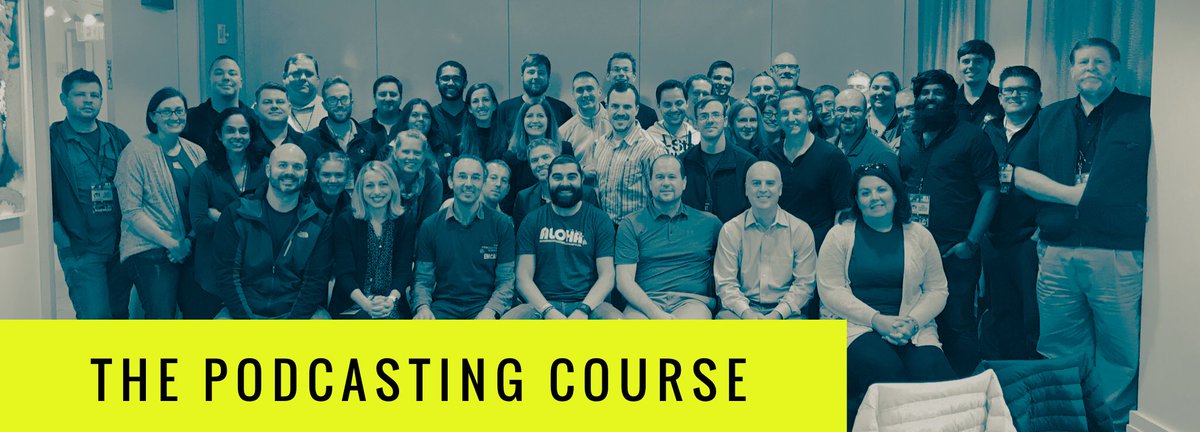 WTGatewoodDO's tweet photo. Such an #IncredibleTime at #ThePodcastingCourse !!! Learned so much, made a tons of friends #Inspired to contribute to #FOAMed. THANK YOU https://t.co/s66Eri41UB