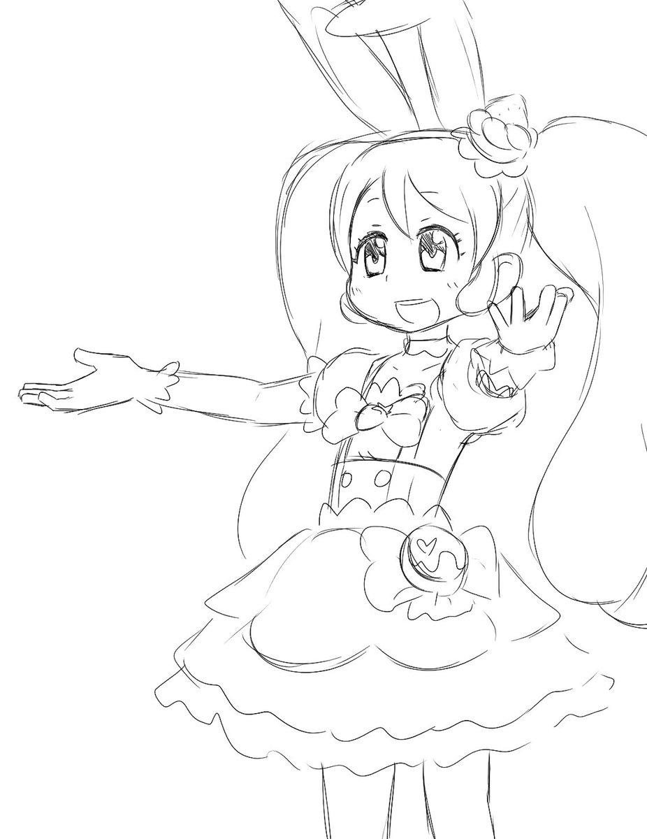 閃光 なまくびフレンズの人 Sur Twitter 残りのプリキュアフレンズもサーバルトレスにしました けものフレンズ キラキラプリキュアアラモード