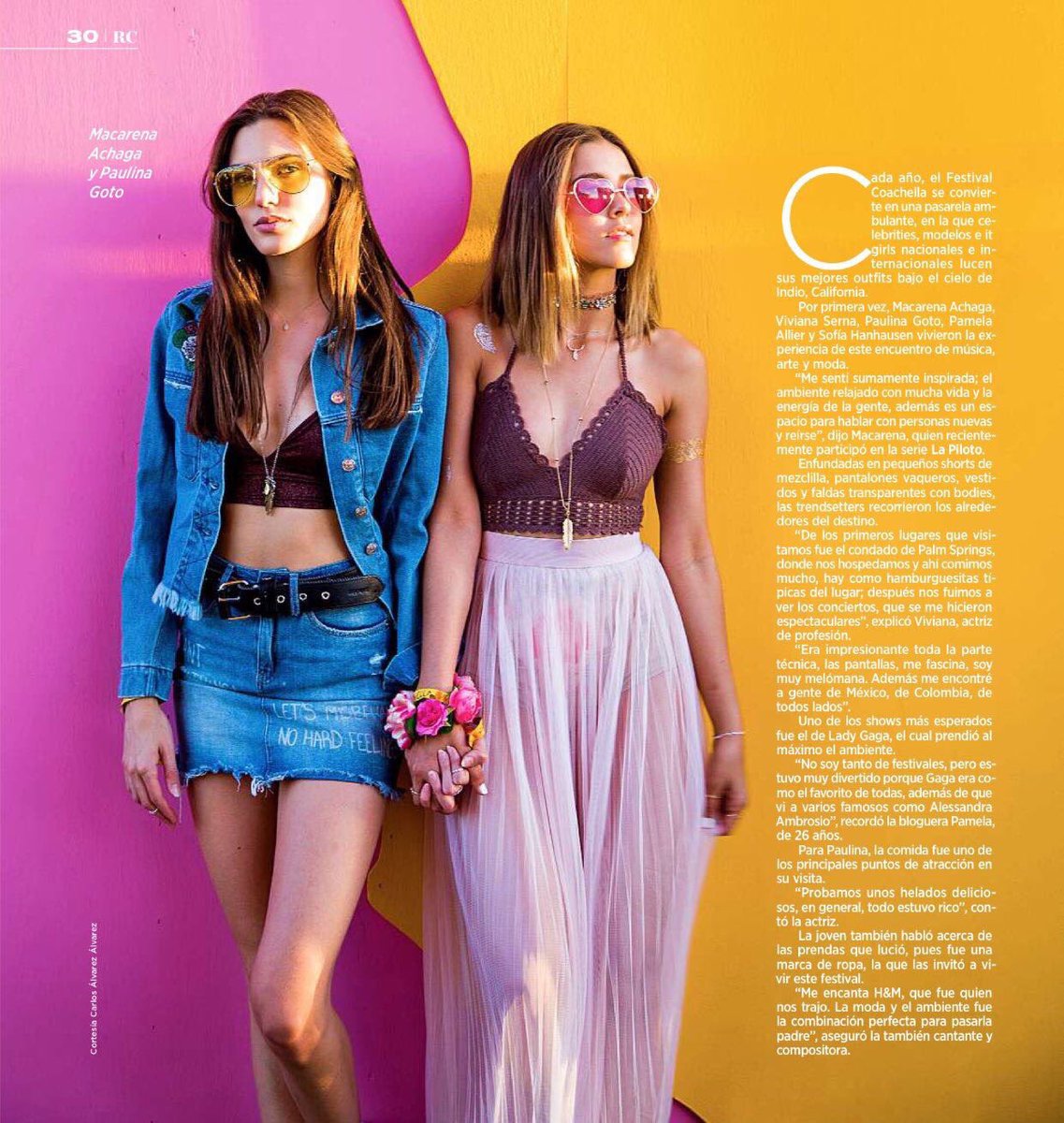TalentOnTheRoad's tweet photo. Desde Coachella, @macabeso brilla en la portada de esta semana de #RedCarpetClub de @reformaclub https://t.co/ZXl8gST1yY