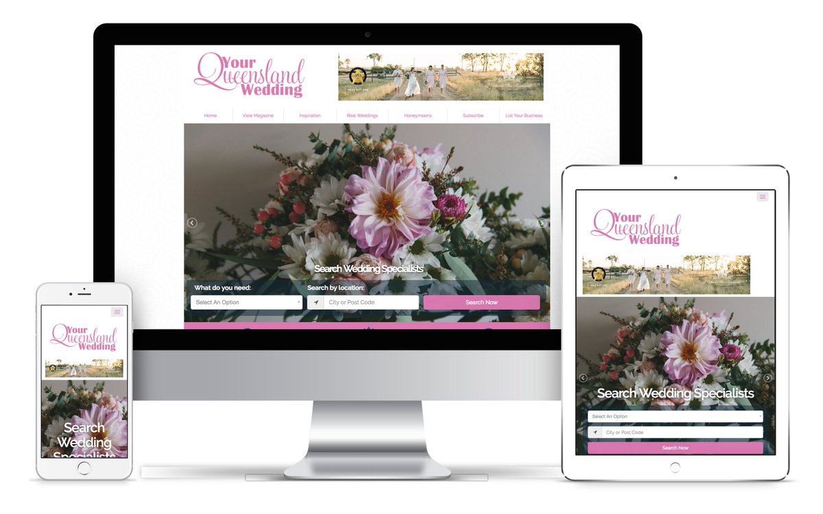ClaireSempf's tweet photo. Client Work: Your Queensland Wedding https://t.co/hrubX7QcMX #design #webdesign #webdevelopment #development #clairesempfdesign https://t.co/psj9QJJQIU